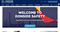 Desktop Screenshot of donsidesafety.co.uk